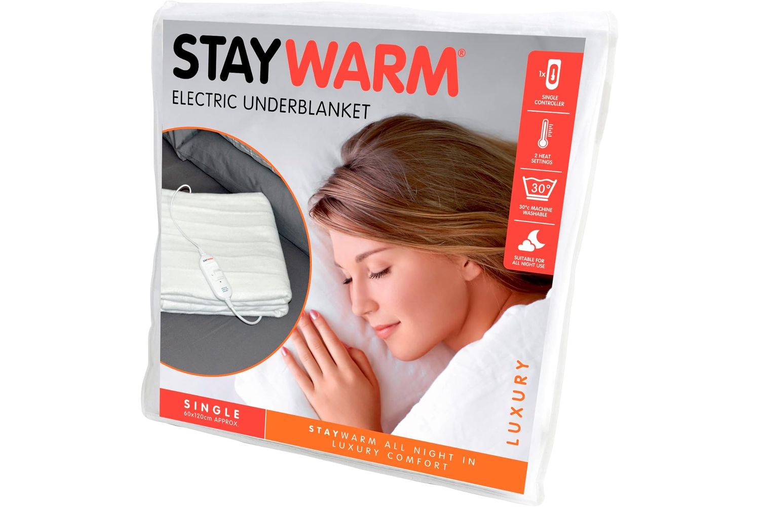 Staywarm | Staywarm Single Underblanket Luxury | Polyester | Single Size