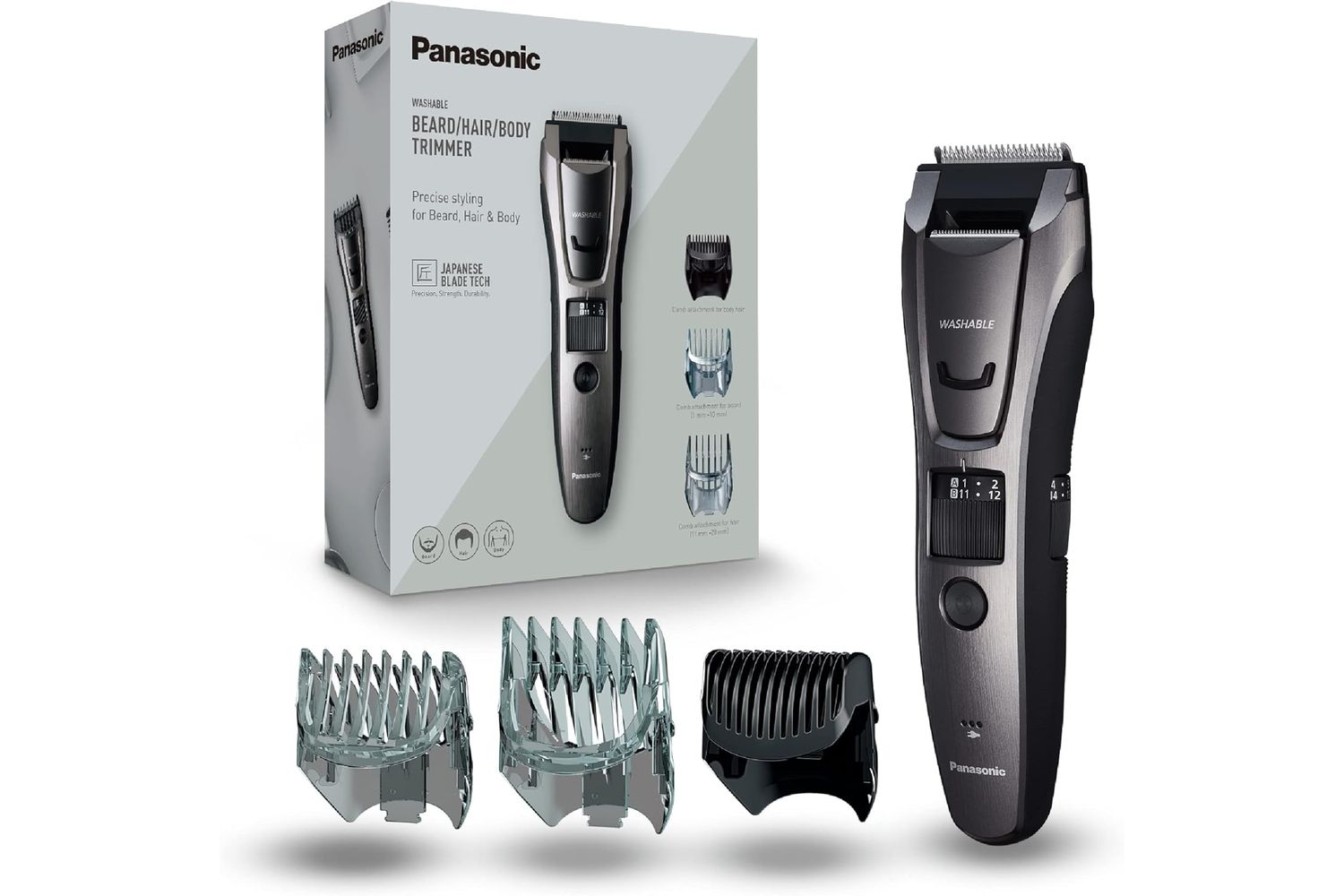 Panasonic | Wetdry Electric Trimmer | Ac/rechargeable