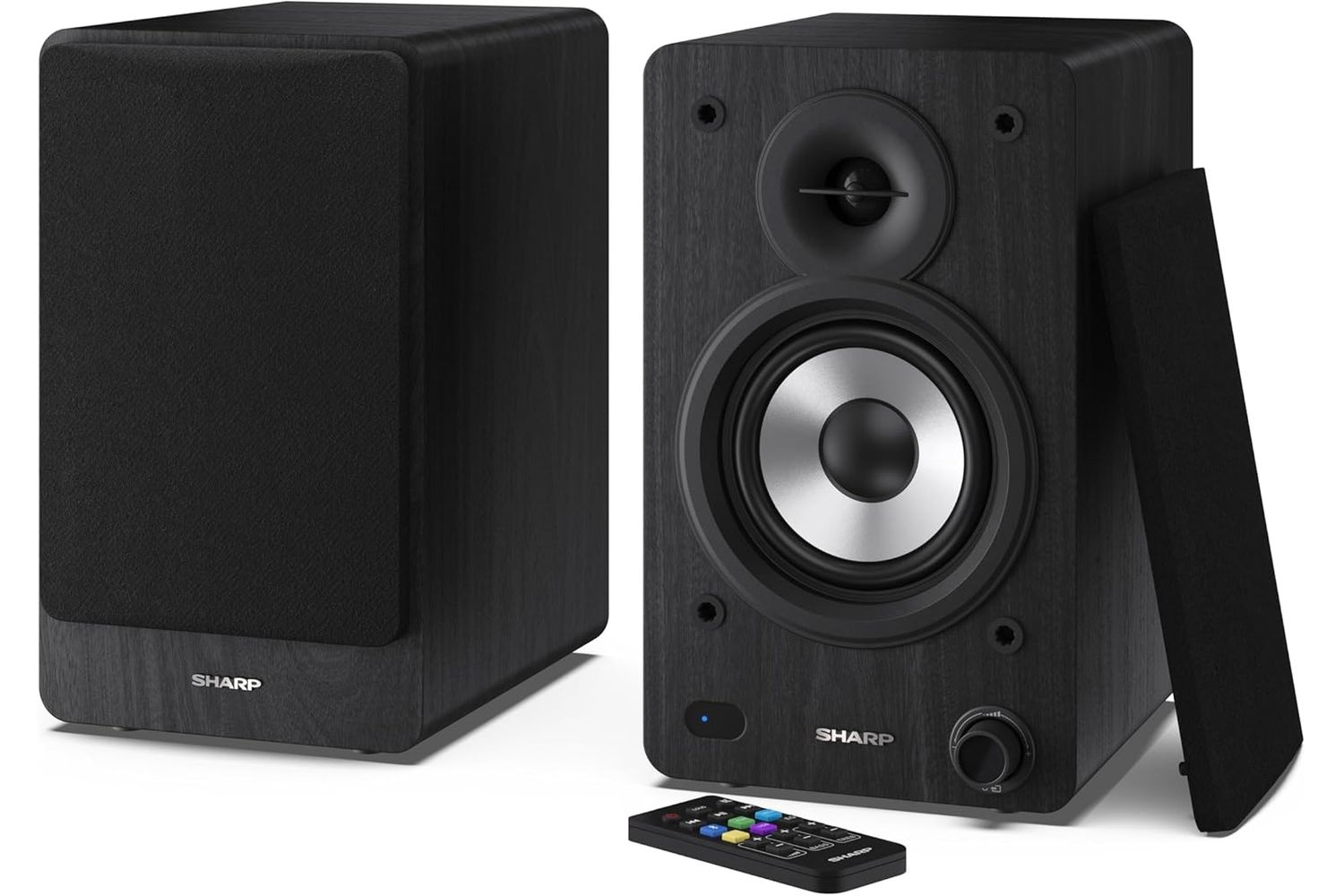 Sharp | Bookshelf Speakers | Black | SCP-SS30B