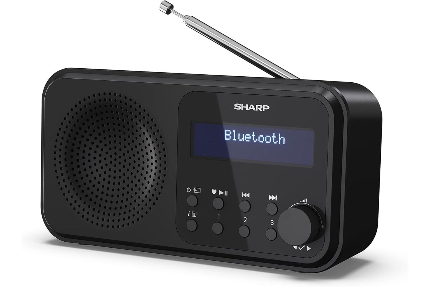 Sharp | Tokyo Portable Digital Radio | Mono Dab+/FM Audio Player | SDR-P420B