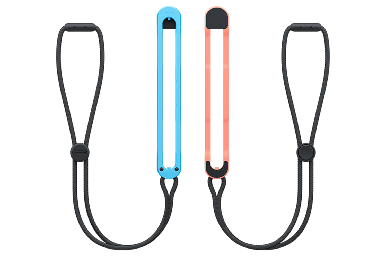 Nintendo Switch Straps | Light Blue/Light Red | Set of 2