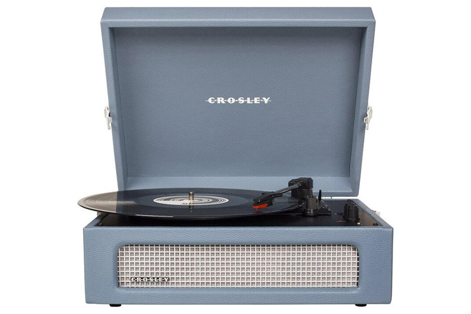 Crosley Voyager | 3-speed Record Player | Imitation Leather