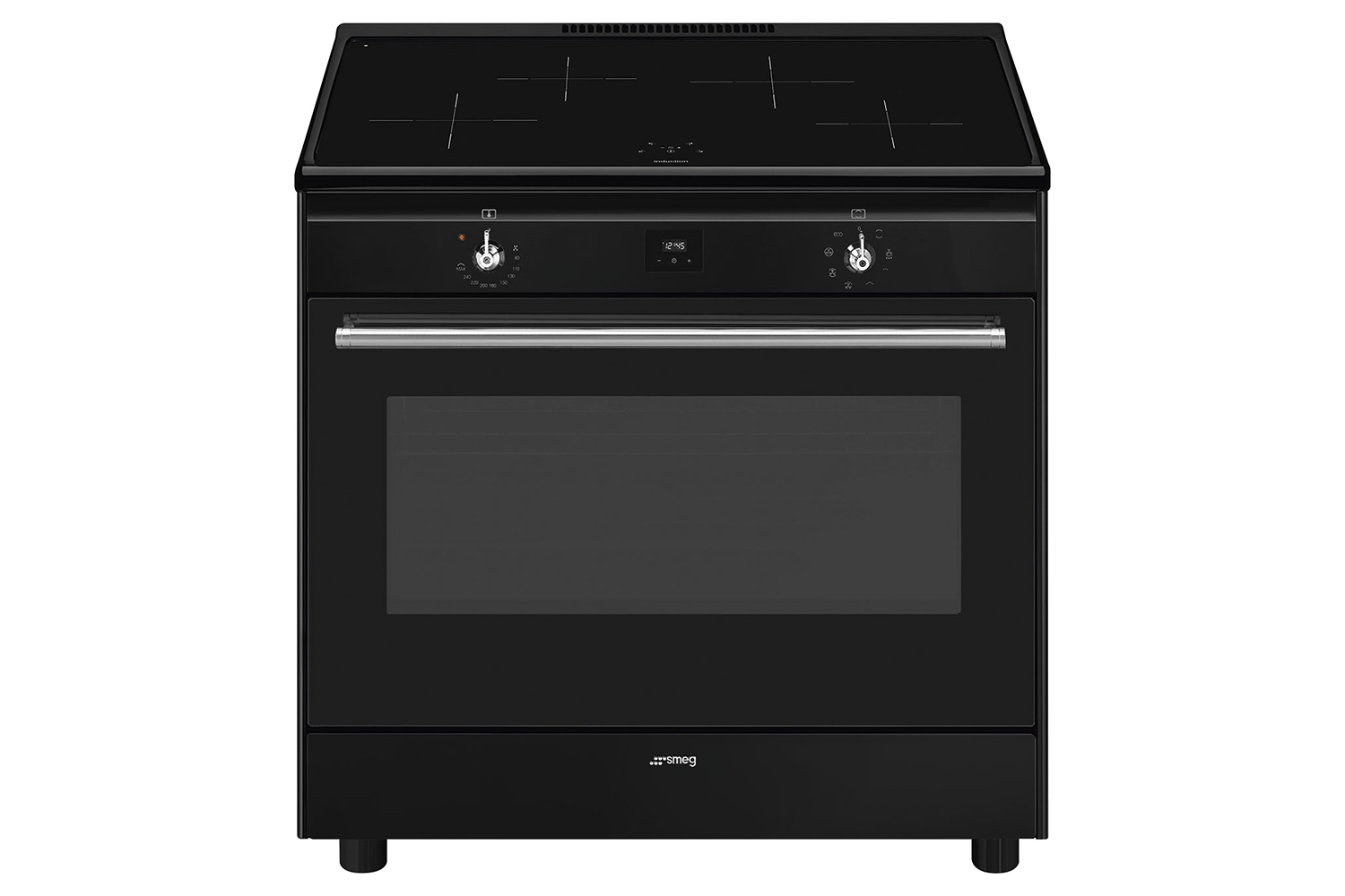 Smeg Concert 90cm Electric Range Cooker | CX91IMBL | Black