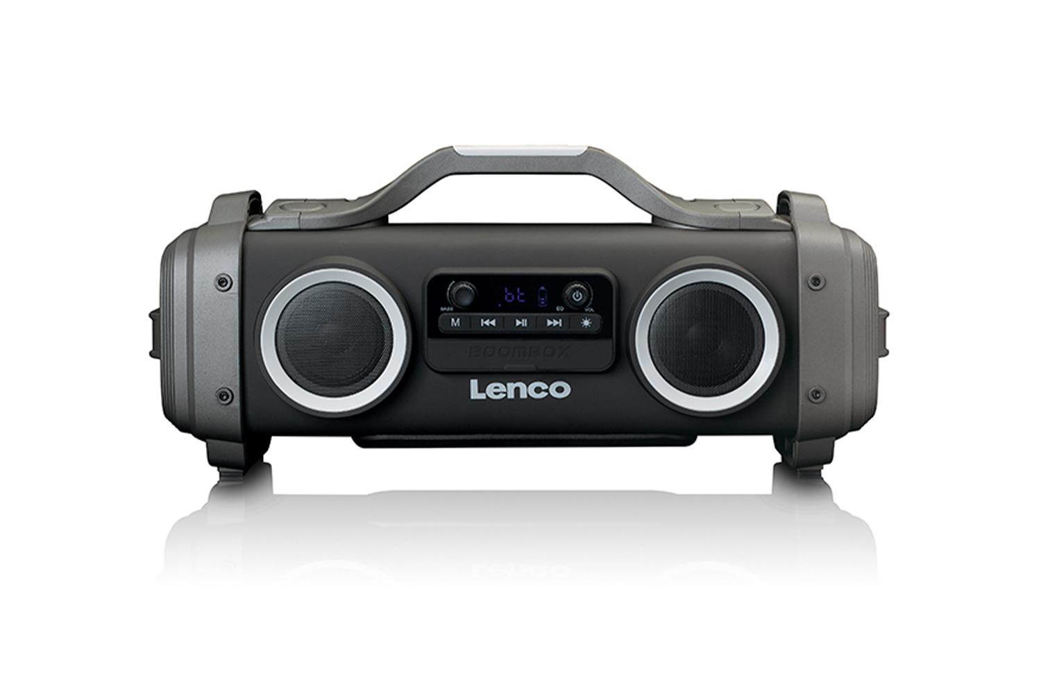 Lenco | Portable Bluetooth Speaker | High Powered | Splash Proof