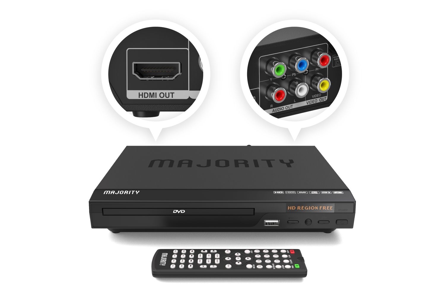 Majority Audio | DVD Player For TV