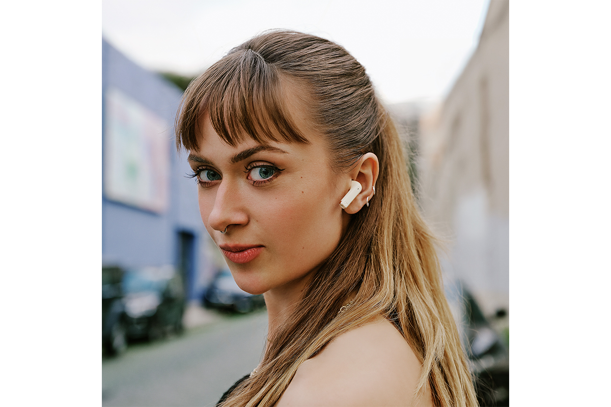 Sennheiser ACCENTUM Open Wireless Earbuds with Sennheiser Tuned Sound | Cream