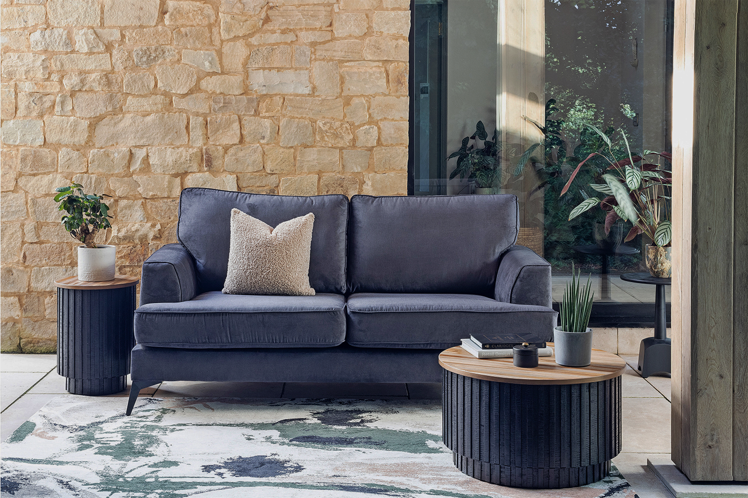 Jude 2 Seater Sofa  | Fabric | Colour Options