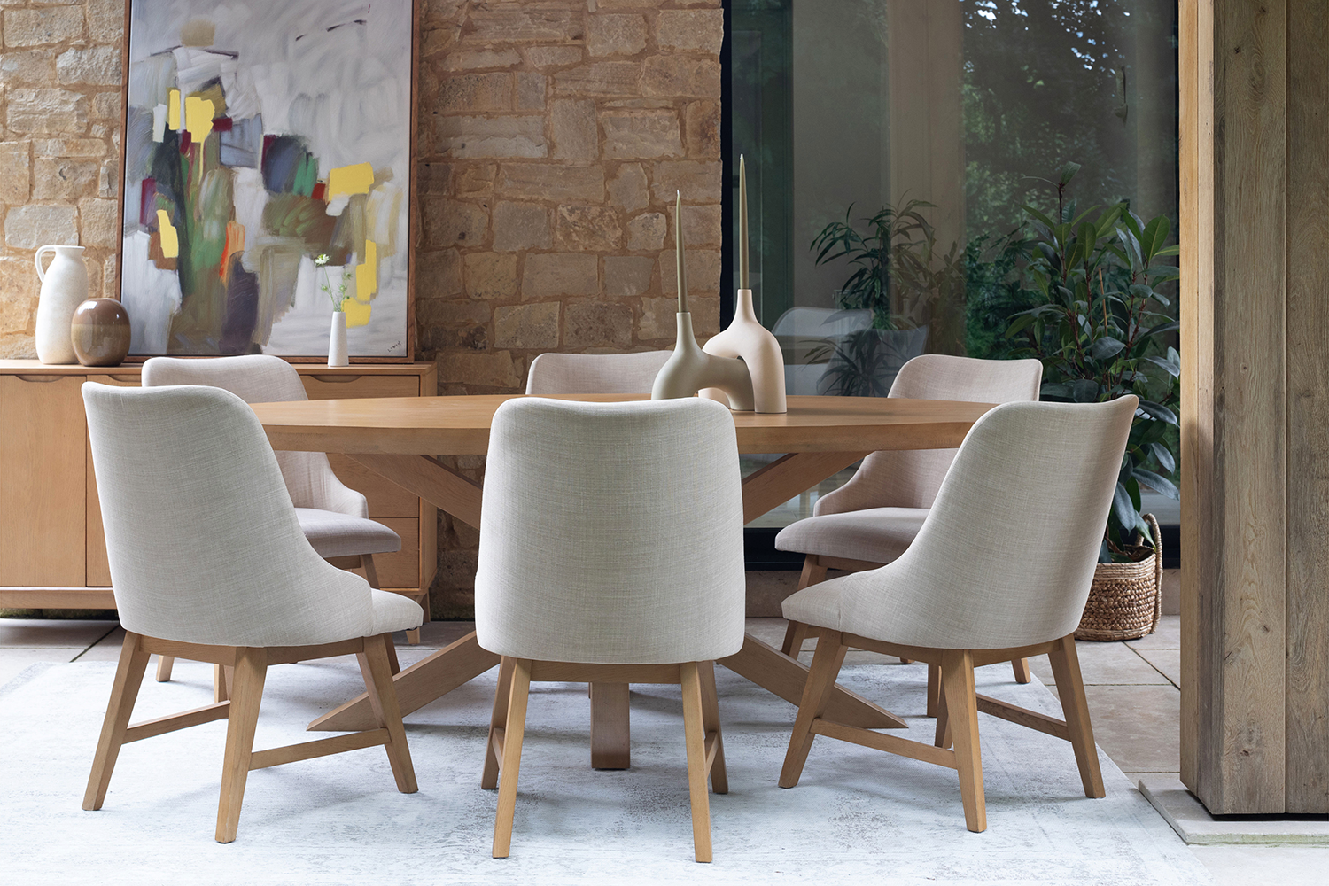 Juno Dining Chair | Fabric