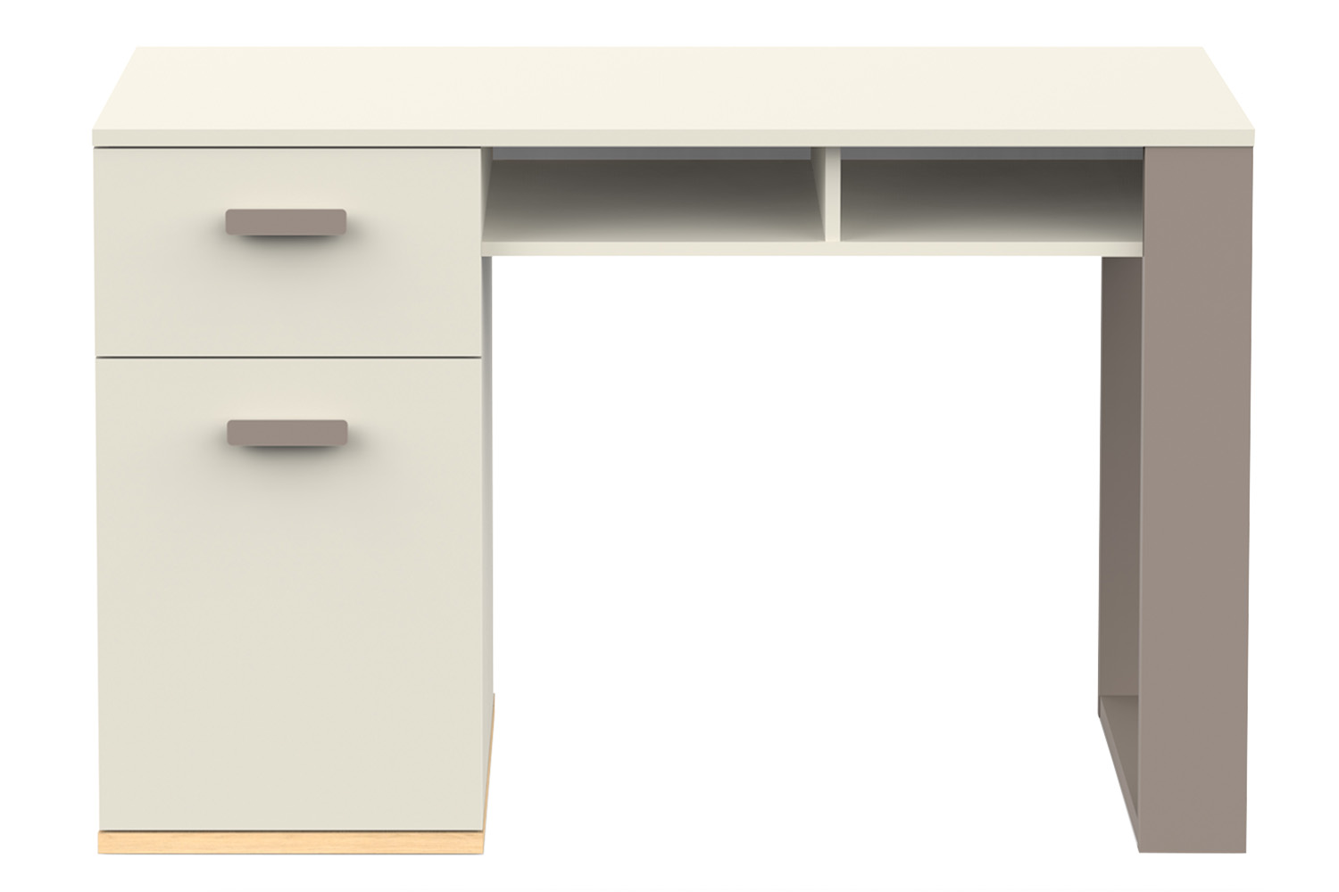 Camillia Desk | Grey/White