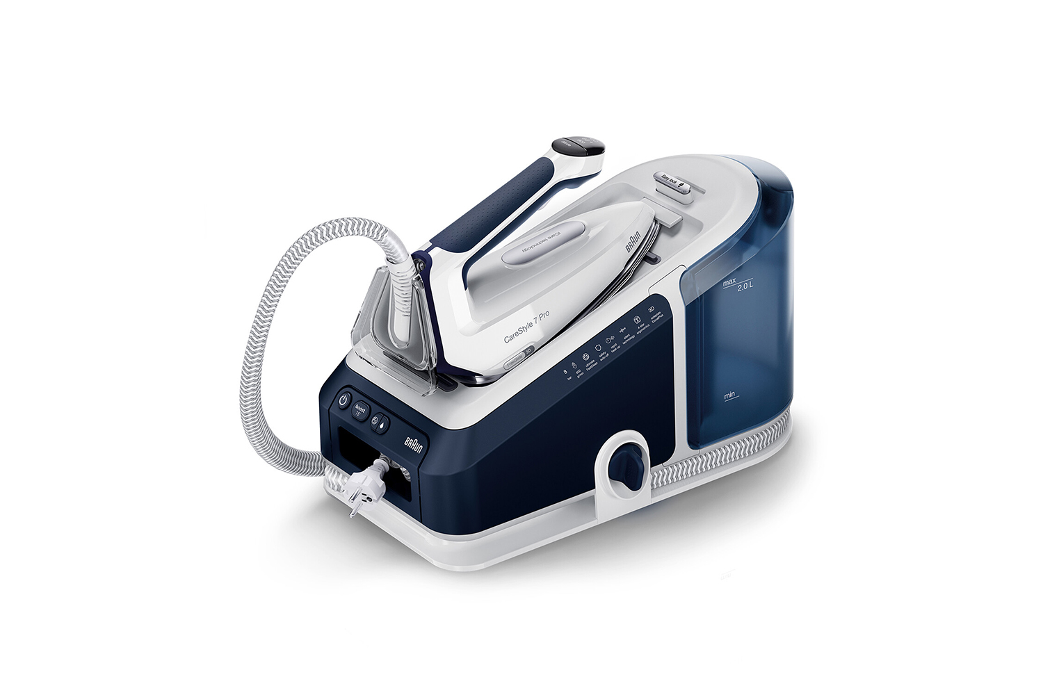Braun 2400W CareStyle 7 Pro Steam Generator Iron | IS7282BL | Blue