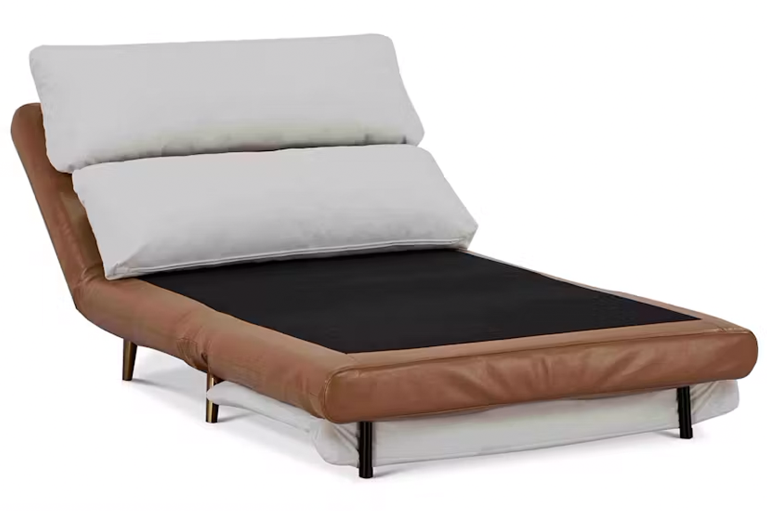 Henry 1 Seater Sofa Bed | Tan/Cream