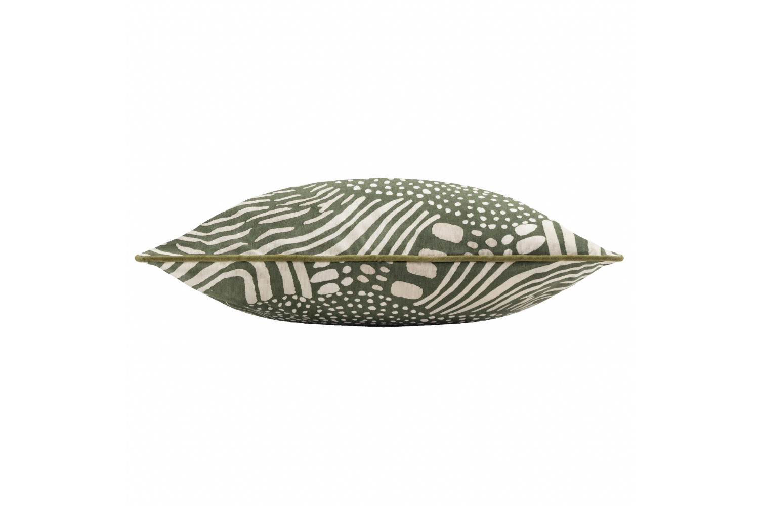 Nola Polyester Cushion | Olive | 45 x 45 cm