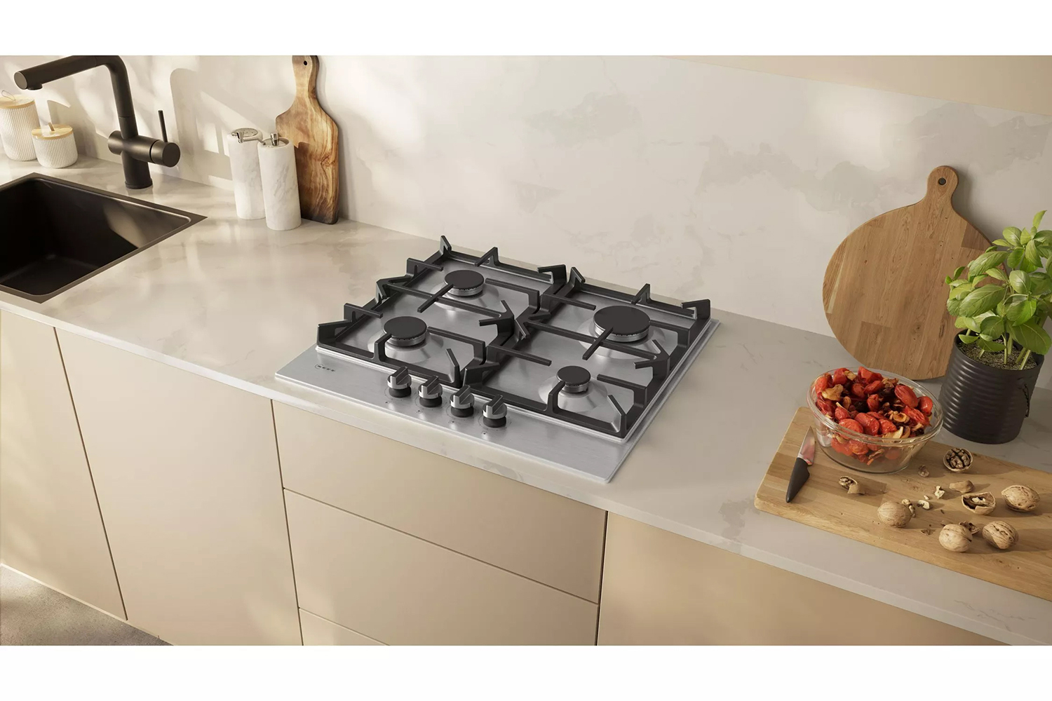 Neff N70 60cm Built-in Gas Hob | T26CIP8N0