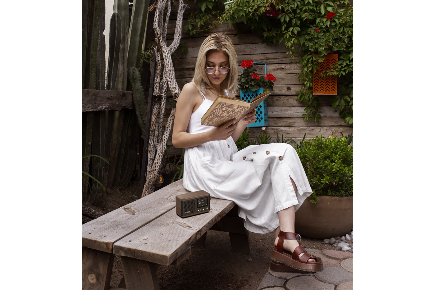 Pure Classic Mini Digital Radio | Black/Walnut