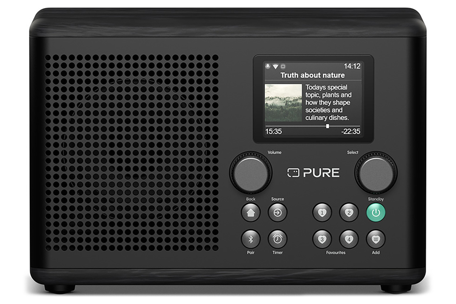 Pure Classic H4i Internet Radio | Black/Ash