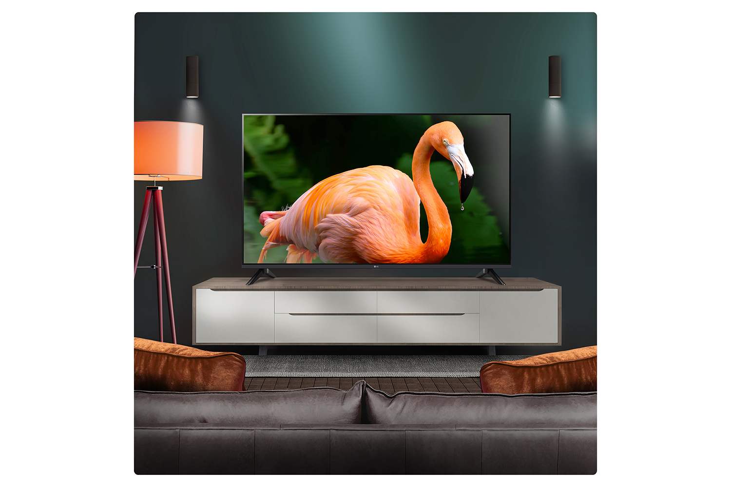 LG 50" UA73 4K Ultra HD HDR LED Smart TV | 50UA73006LA.AEK