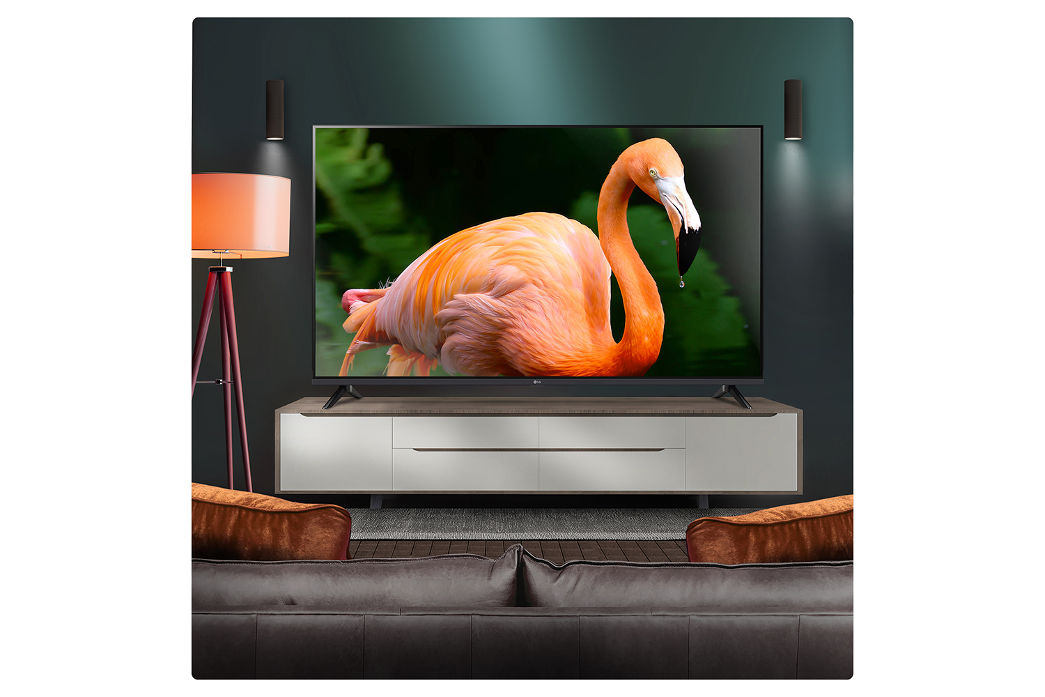 LG 65" UA73 4K Ultra HD HDR LED Smart TV | 65UA73006LA.AEK