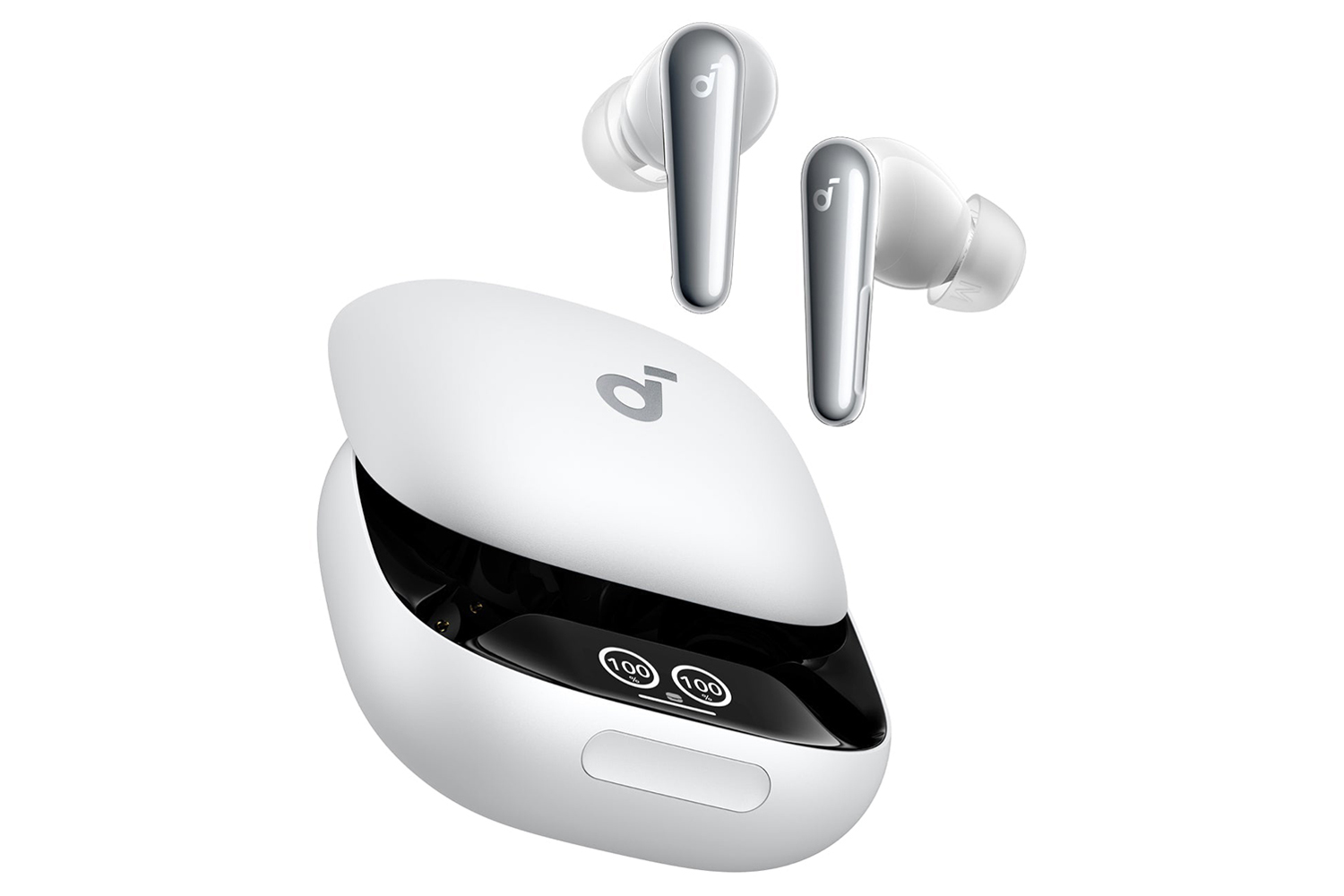 Soundcore Liberty 4 Pro Noise Cancelling True Wireless Earbuds | White