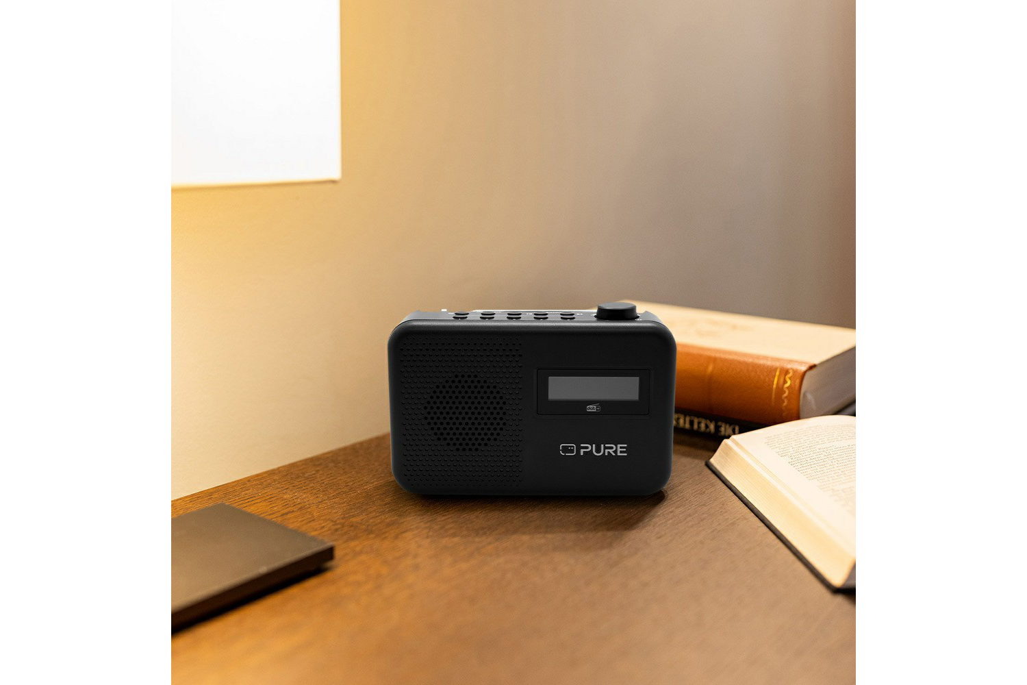 Pure Elan One2 Portable Radio with Bluetooth | Black