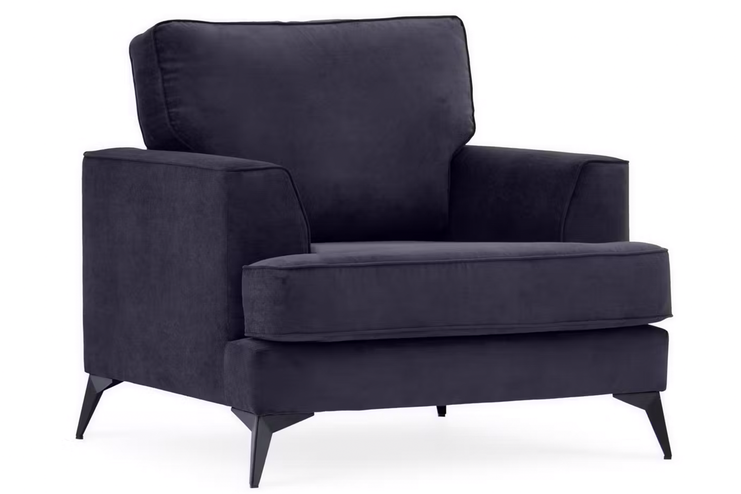 Jude Armchair | Fabric | Charcoal