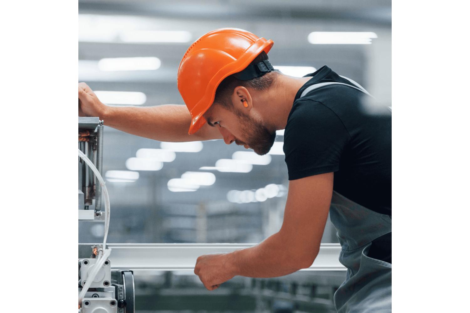 Mixx Assistive Audio Safety Personal Noise Protection Earplugs | AA-WRK-NP-497