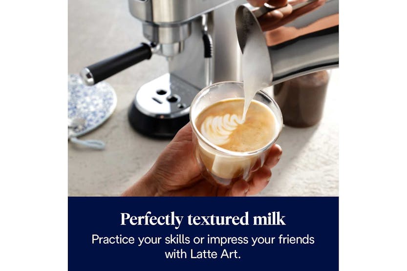 ماكينة صنع القهوة ديلونجي ديديكا آرتي اسبريسو | EC885.M | الفولاذ المقاوم للصدأ De'Longhi Dedica Arte Espresso Coffee Machine | EC885.M | Stainless Steel