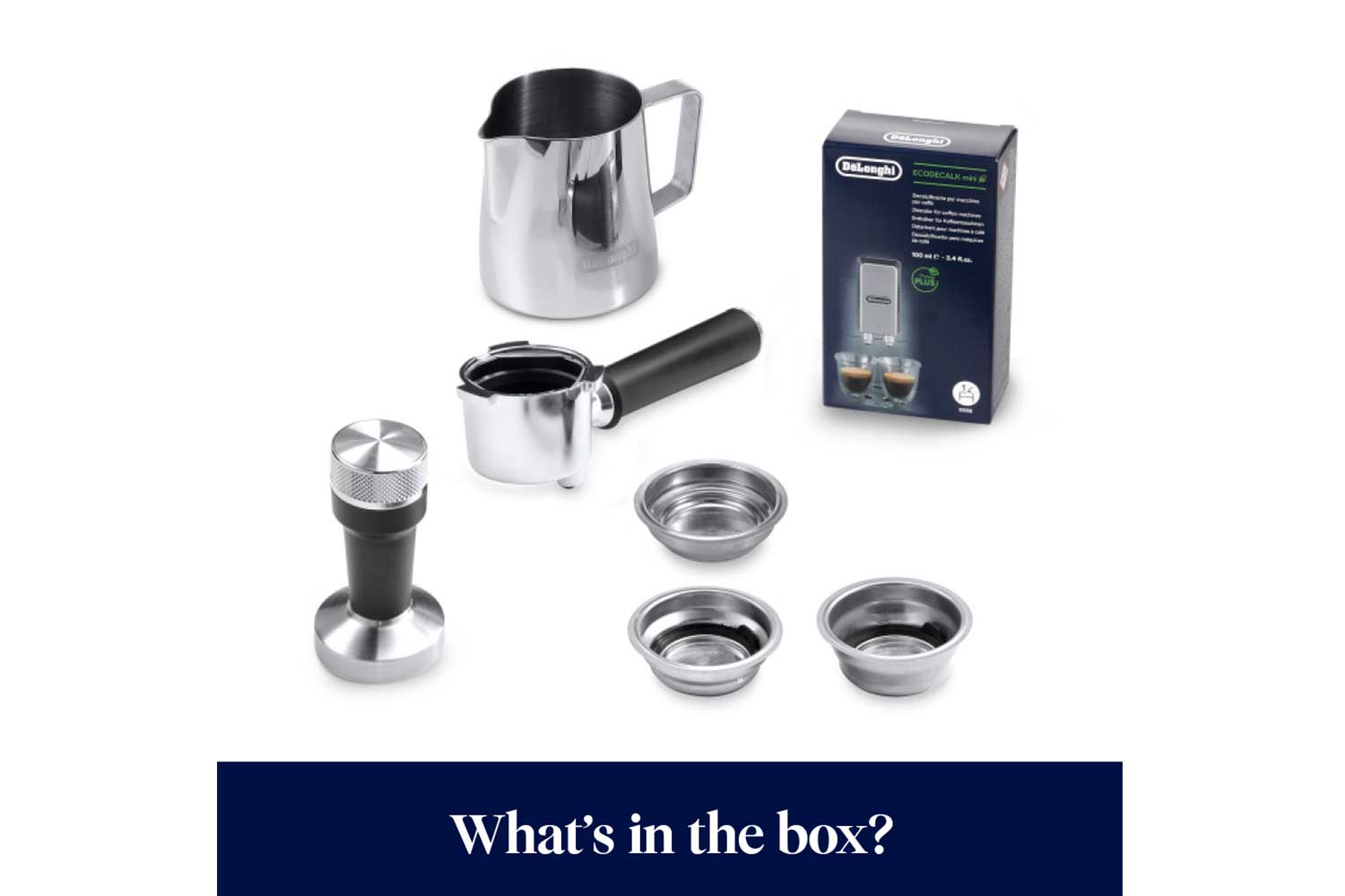 De'Longhi Dedica Arte Espresso Coffee Machine | EC885.M | Stainless Steel