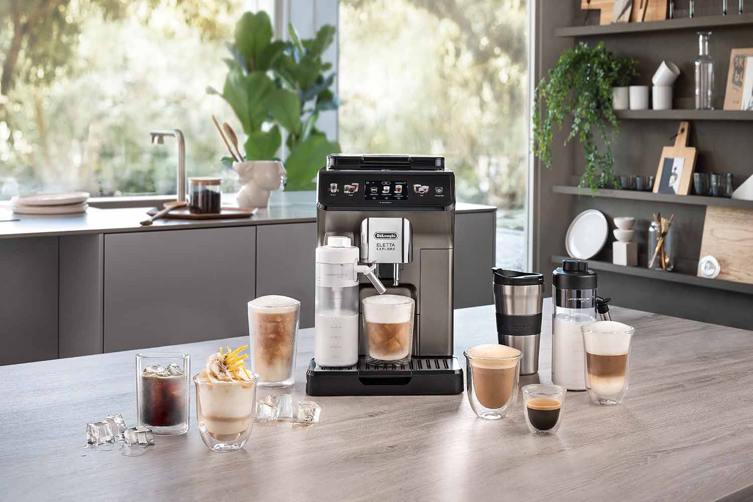 DeLonghi Eletta Explore Fully Automatic Coffee Machine ECAM450