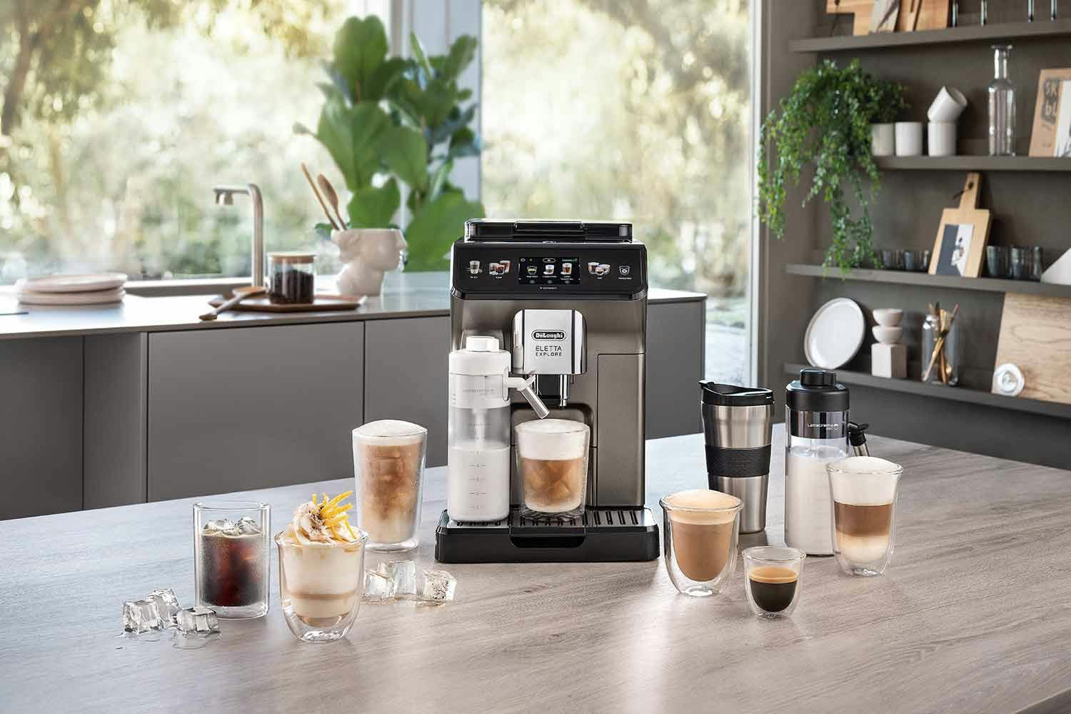 DeLonghi Eletta Explore Fully Automatic Coffee Machine ECAM450