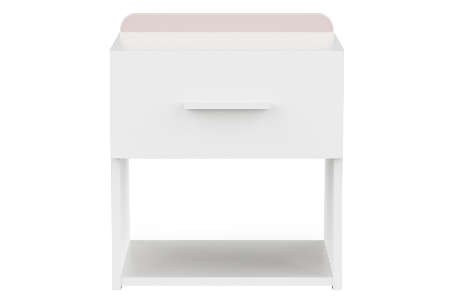 Reverso Bedside Table | 1 Drawer | White