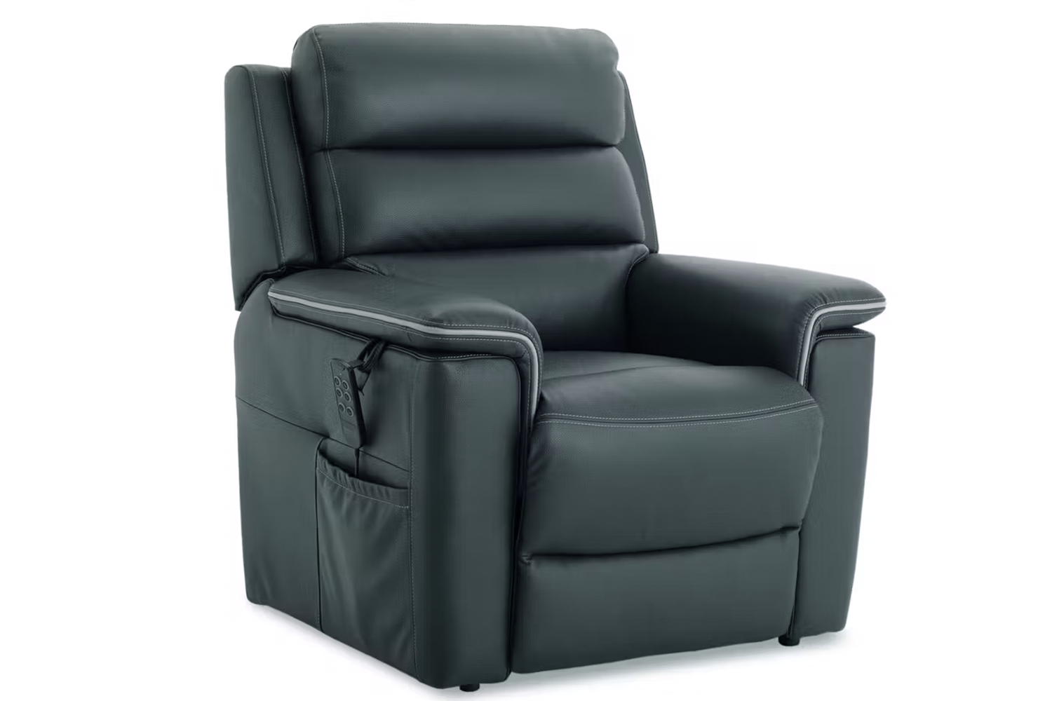 Alec Lift And Tilt Armchair | Trim | Charcoal