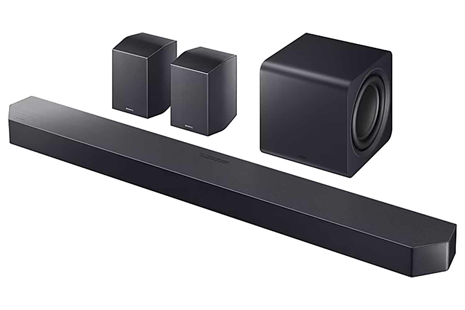 Samsung Q990F Q-Series 11.1.4ch Soundbar with Subwoofer and Rear Speakers (2025) | Titan Black