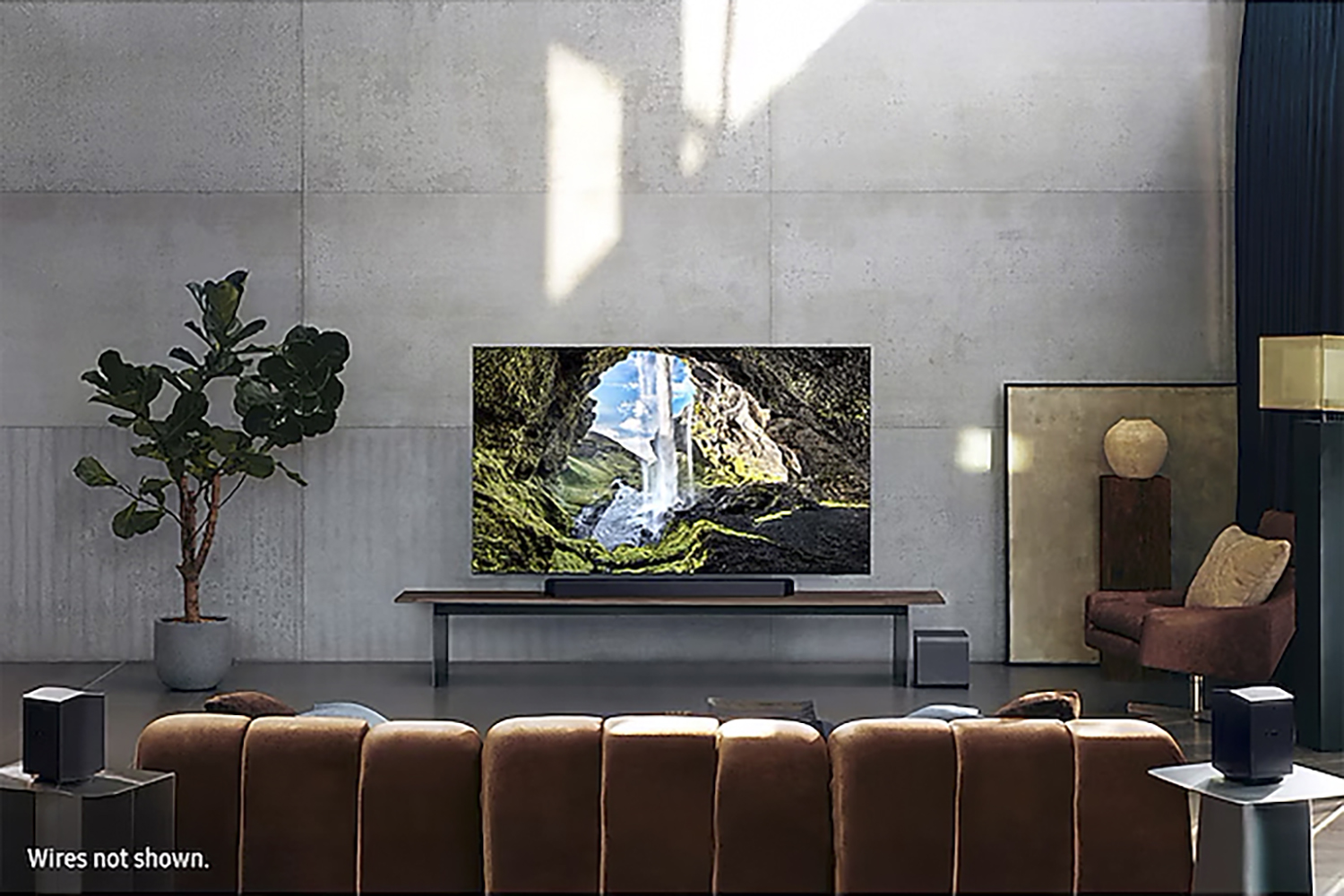 Samsung Q990F Q-Series 11.1.4ch Soundbar with Subwoofer and Rear Speakers (2025) | Titan Black