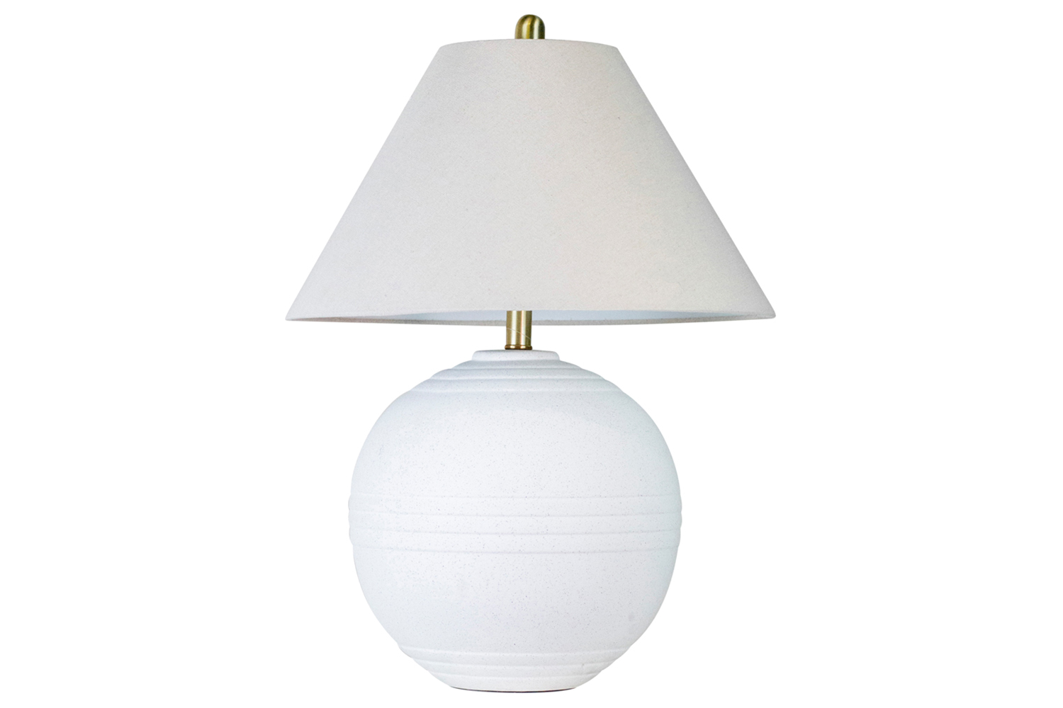 Eleanor Ceramic Table Lamp | White | 66 cm
