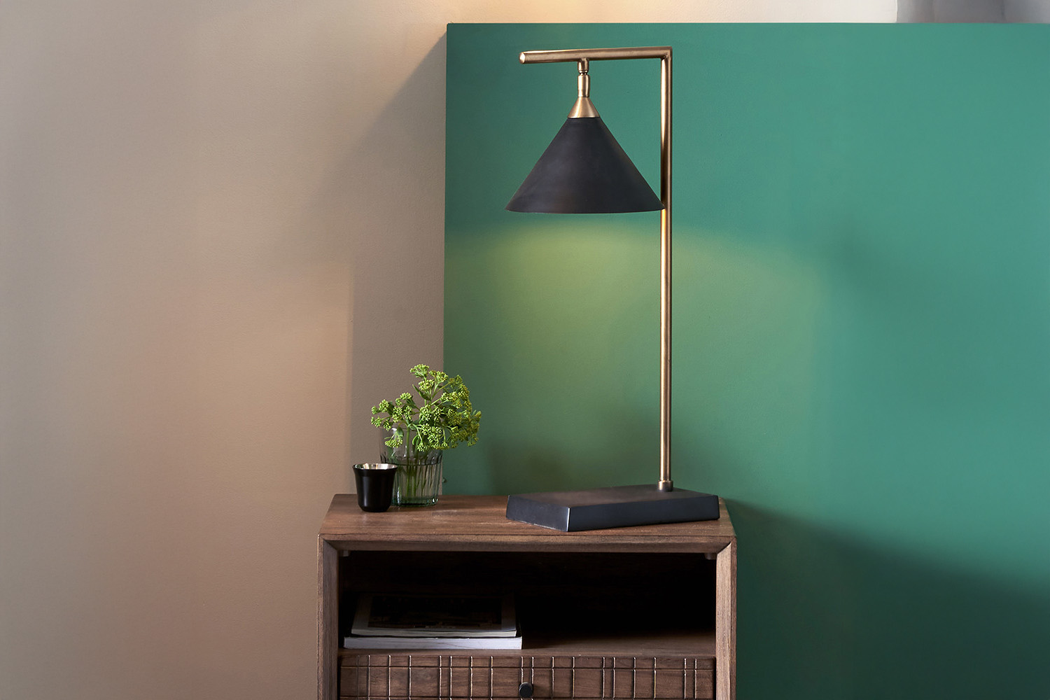 Zeta Table Lamp | Gold/Black