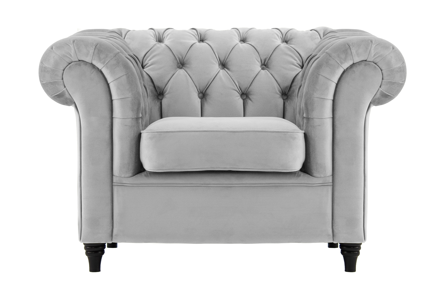 The Bailey Armchair | Silver