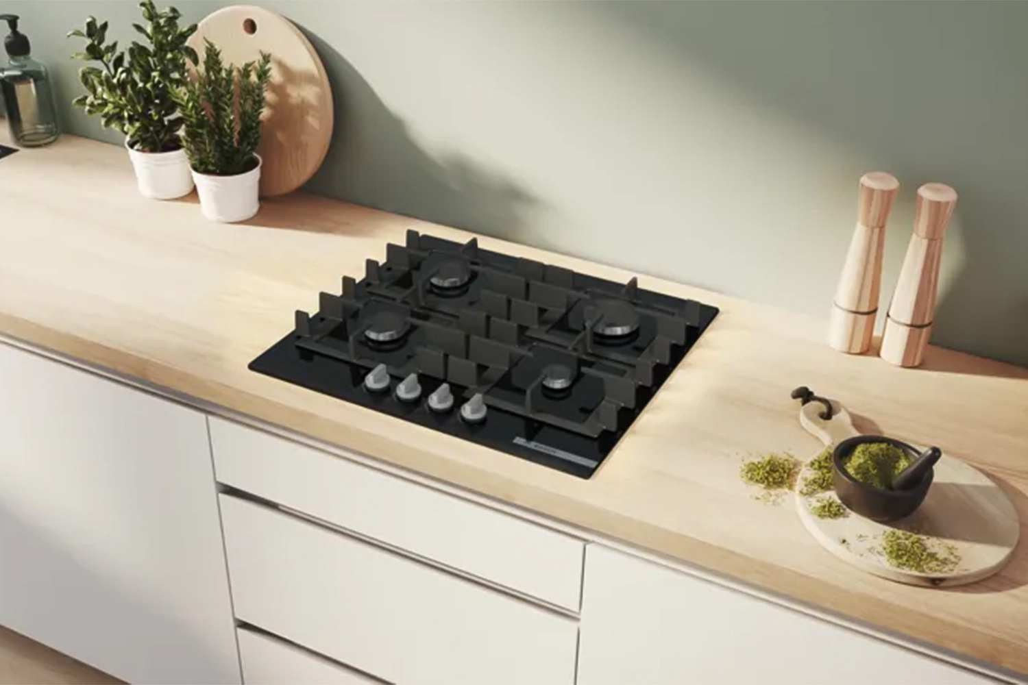 Bosch Series 4 60cm Gas Hob | PNP6B6K40