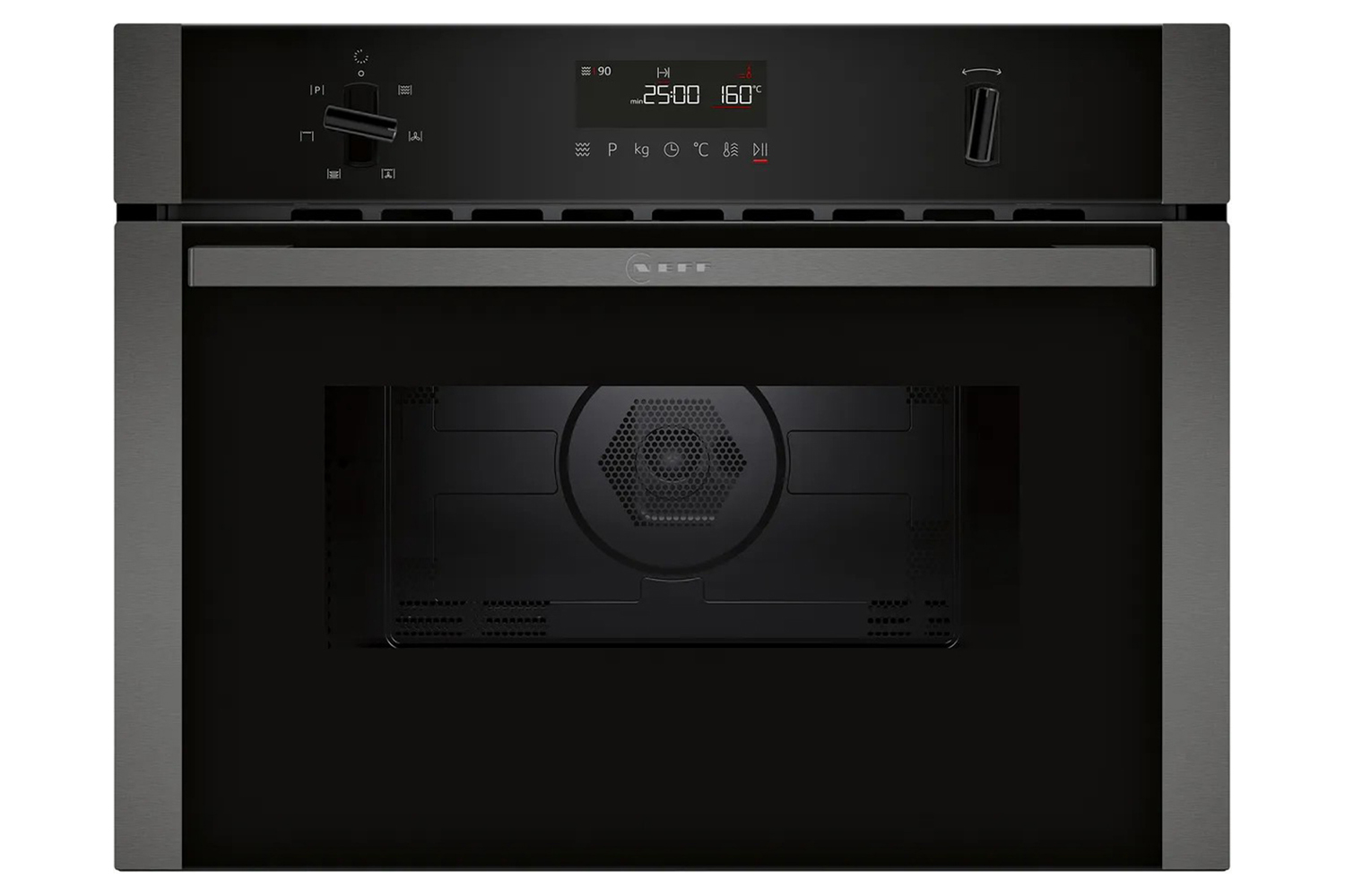 Neff N50 44L 900W Built-in Microwave Oven | C1AMG84G1B | Graphite Grey