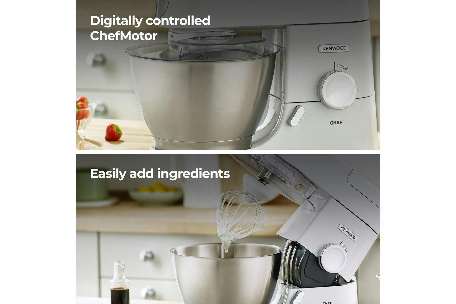Kenwood Chef Food Mixer KVC3100W White Ireland - Main Image