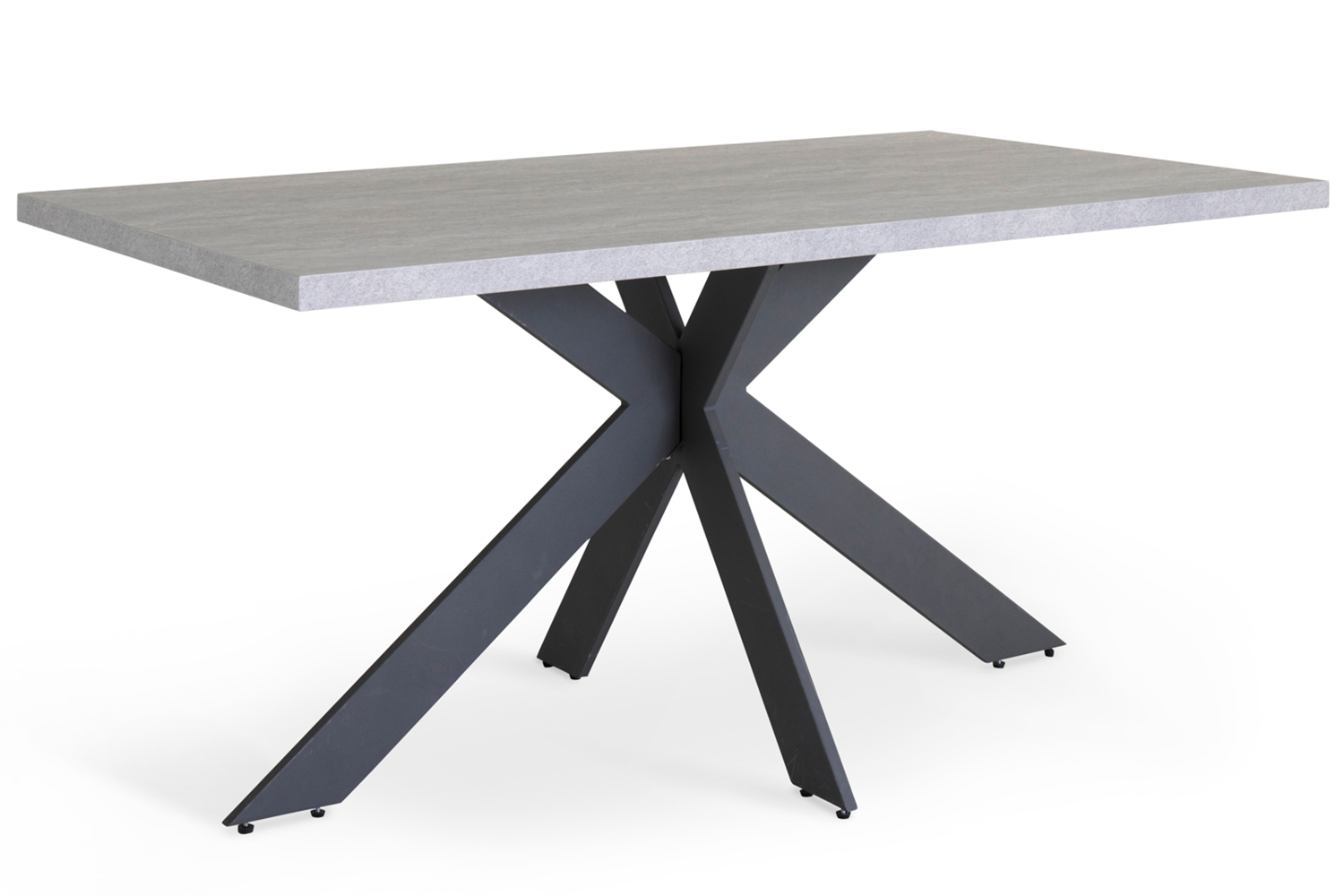 Ark Rectangular Dining Table | Grey