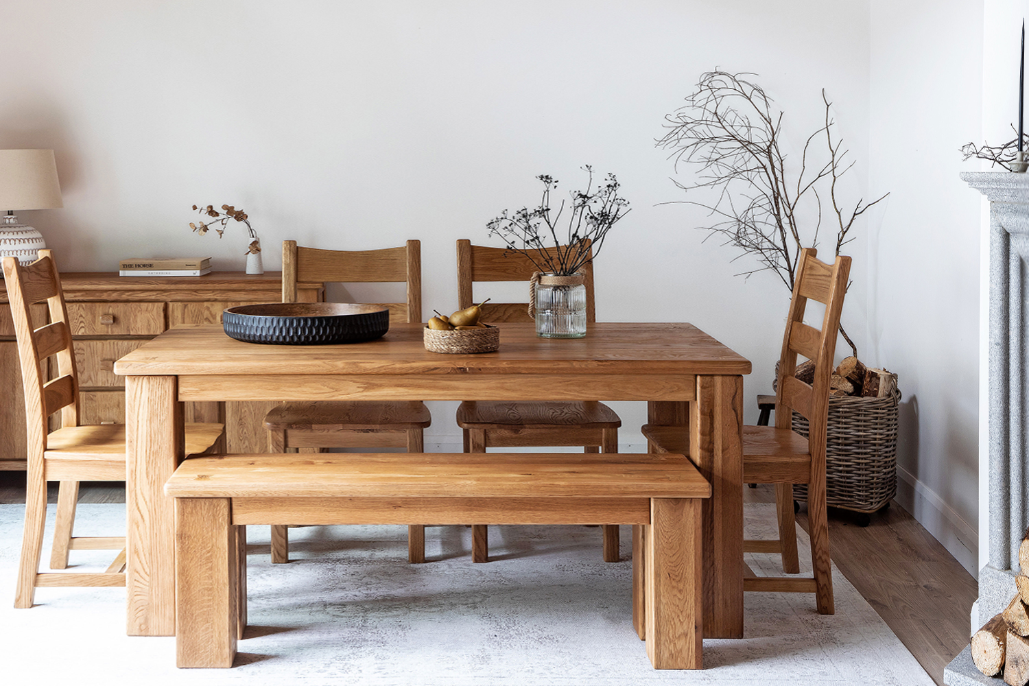 Hamilton Dining Table | 180 Cm | Natural