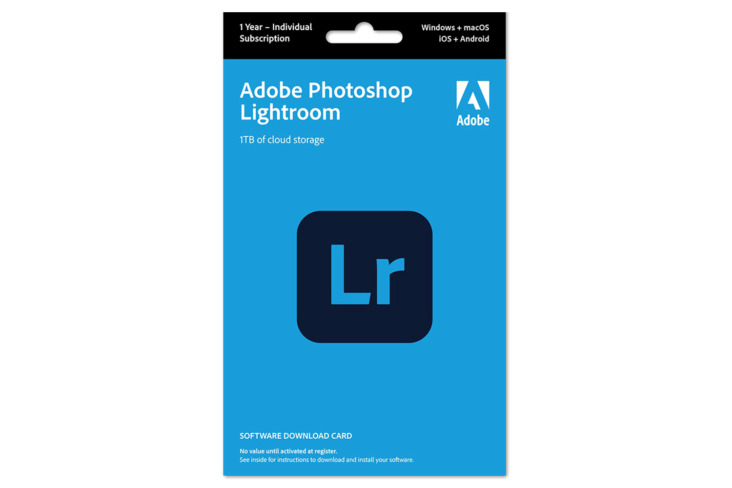 Adobe Lightroom | 1TB | 12 Month Subscription