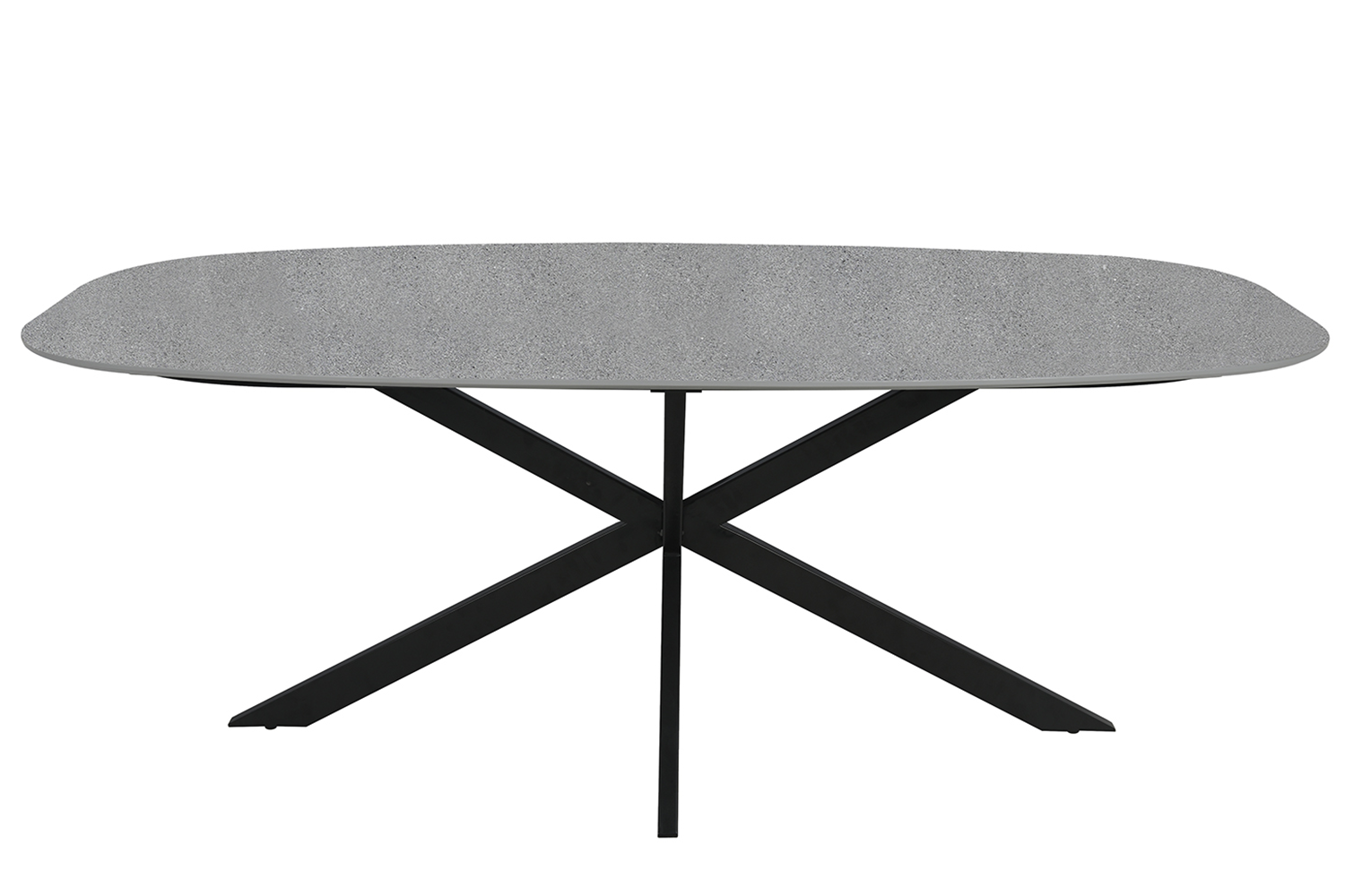 Sadie Oval Dining Table | 200 cm | Grey