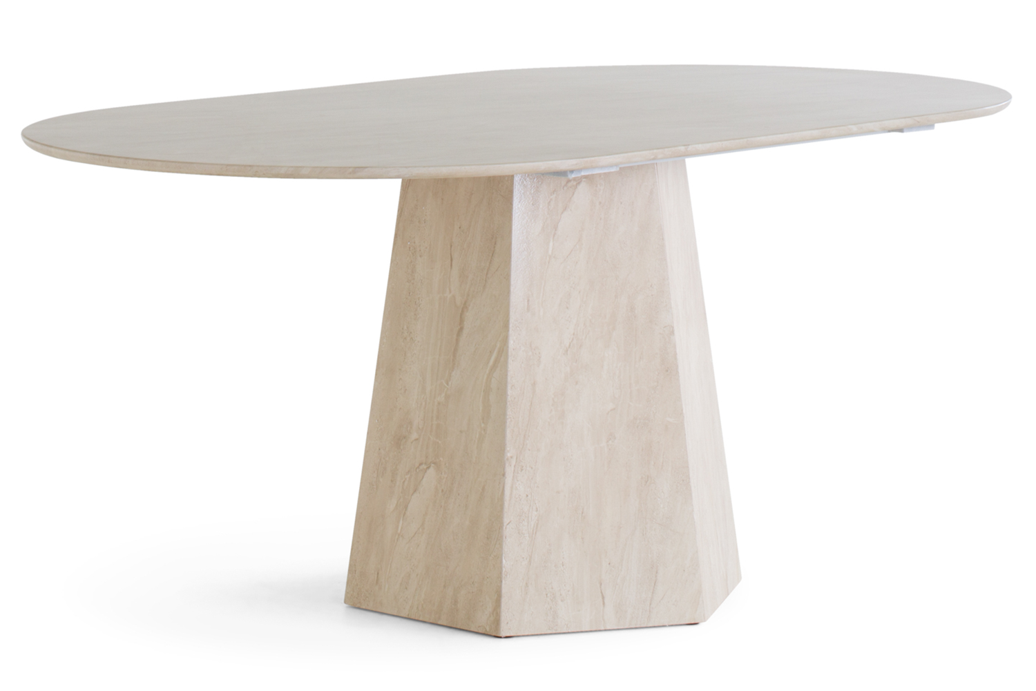 Treviso Oval Dining Table | Beige