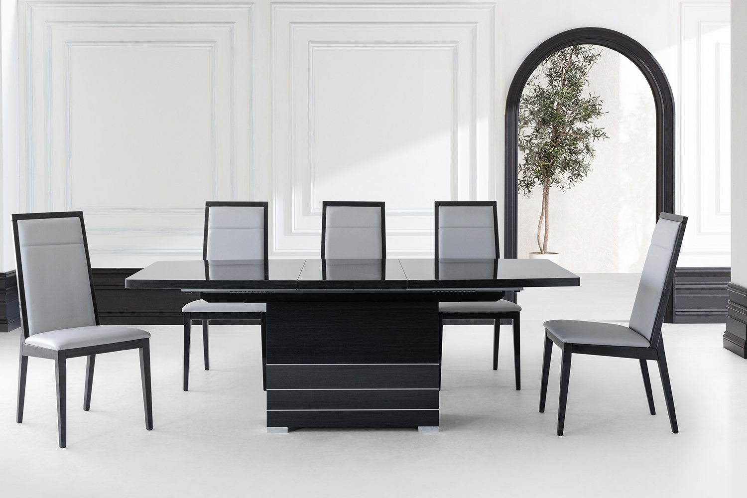 Versilia Extending Dining Table | 160 - 210 Cm | Grey