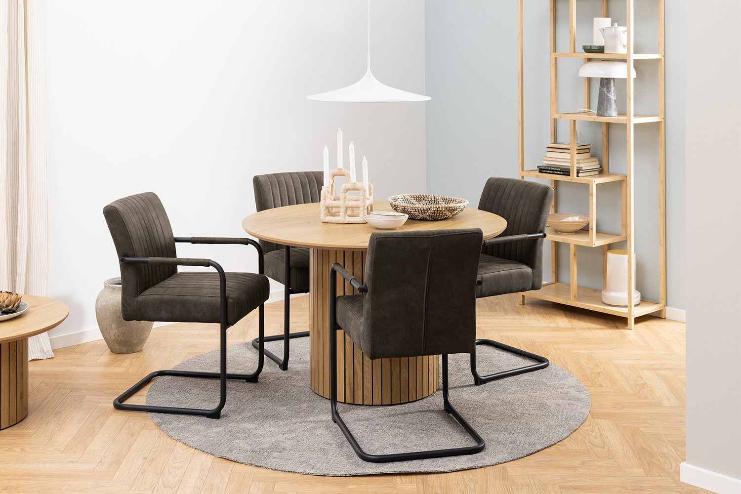 Adele Dining Chair | Anthracite