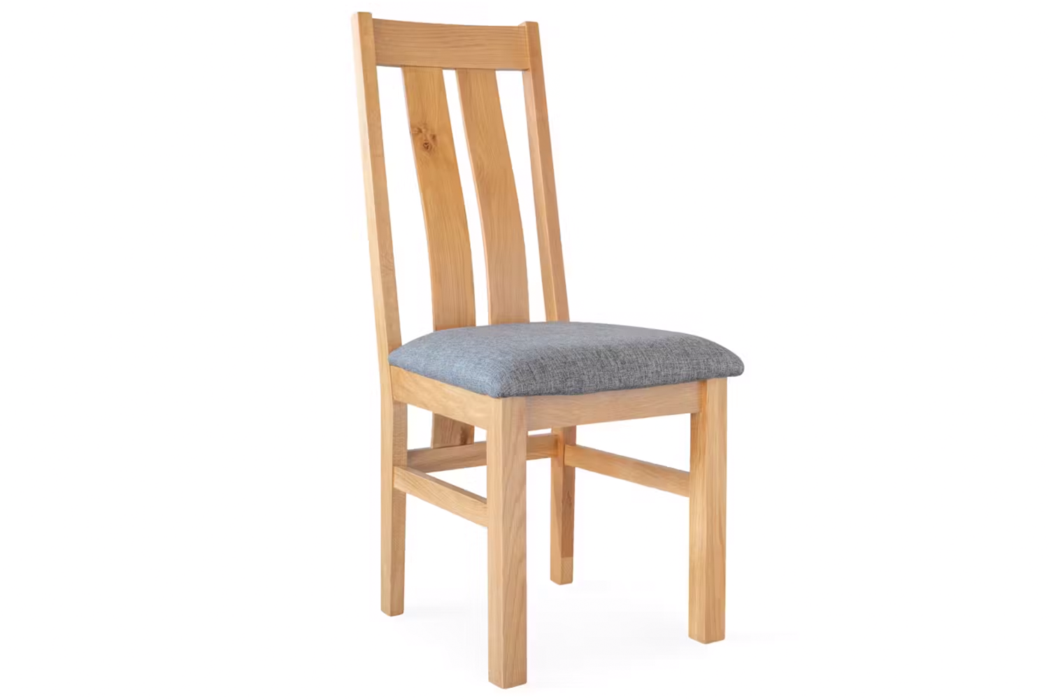 Blake Dining Chair | Fabric | Grey