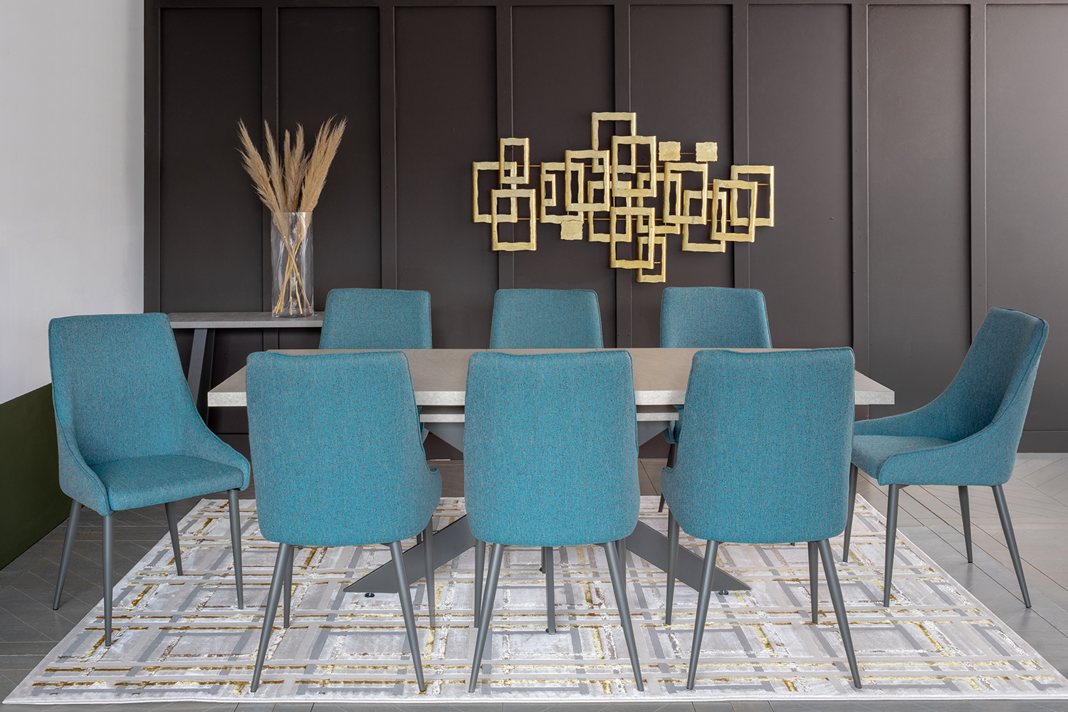 Bonnie Dining Chair | Teal