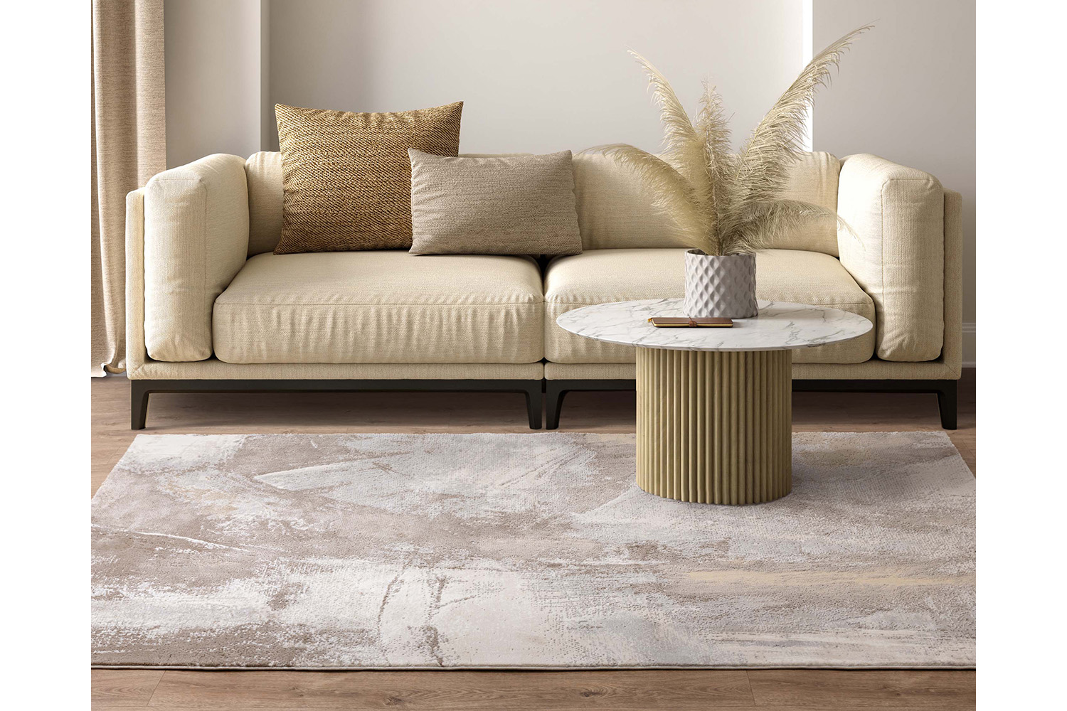 Cosmic Rug | Beige | 200 x 290 cm