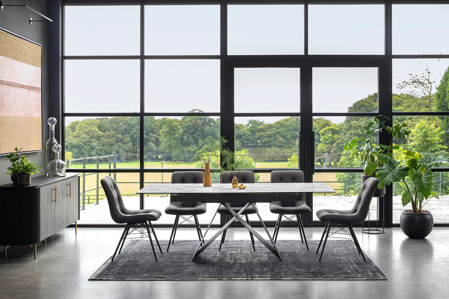 Modena Dining Chair | Grey